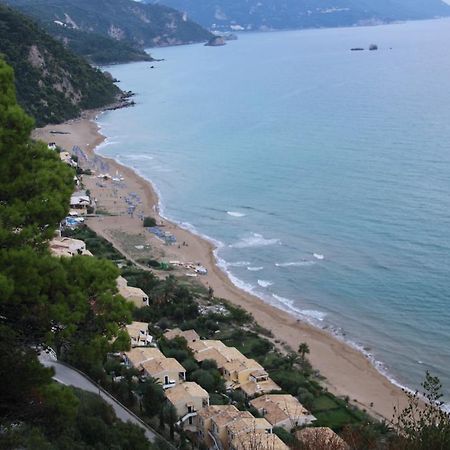 Corfu Glyfada Menigos Beach Apartments Kültér fotó