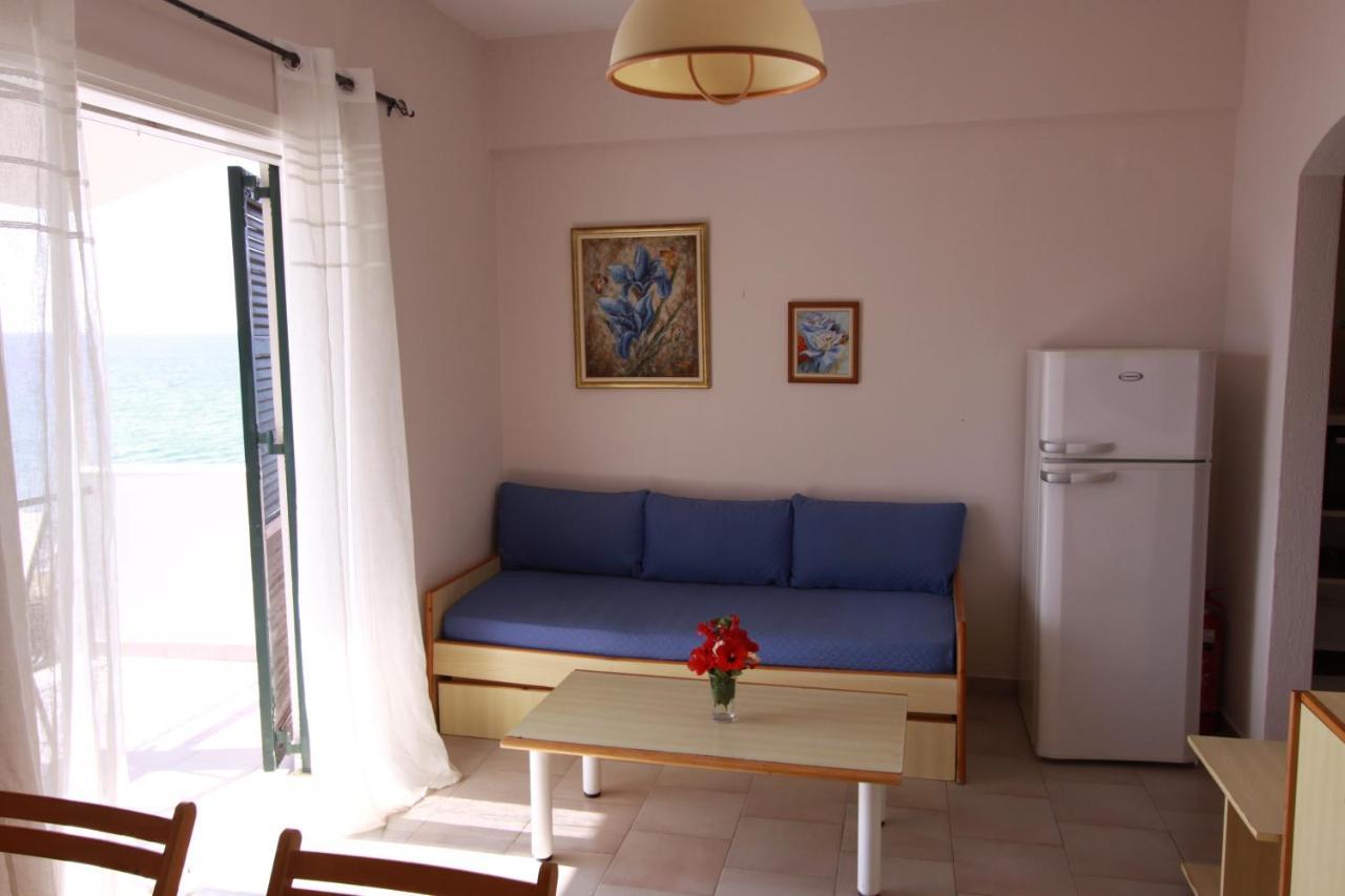 Corfu Glyfada Menigos Beach Apartments Kültér fotó