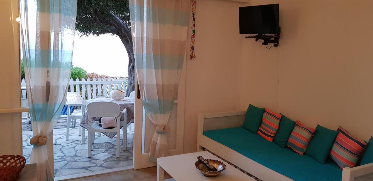 Corfu Glyfada Menigos Beach Apartments Kültér fotó